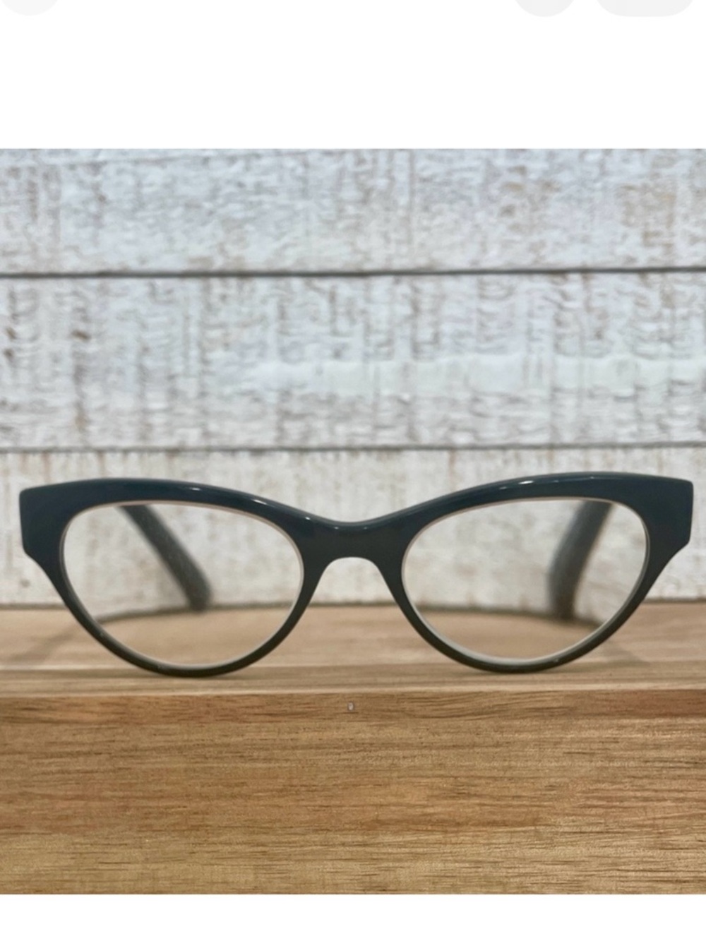 GUESS GU2285 Black Modified Oval Cat Eye Full Rim Saddle Bridge FRAMES 50-17-135